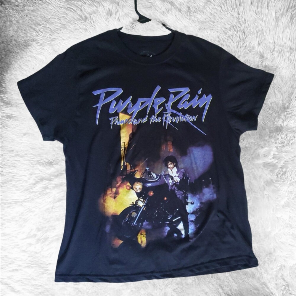 Prince Purple Rain Shirt Size Medium